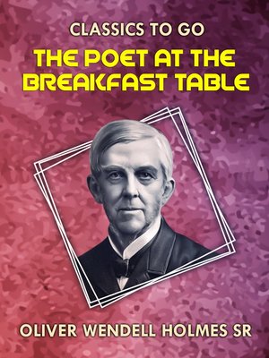 cover image of The Poet At the Breakfast Table